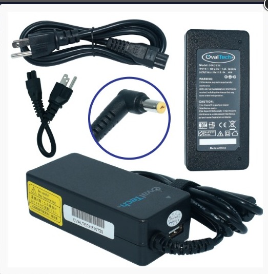[OTAC-E56] OTAC-E56 Adaptador para Computadora NETBOOK 19V/2.15AH C/Blister + USB Marca OvalTech SKU: OTAC-E56