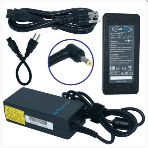 [OTAC-E64] OTAC-E64 Adaptador para Computadora NETBOOK 19V/2.1AH C/Blister + USB Marca OvalTech SKU: OTAC-E64