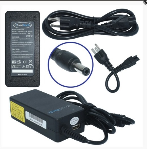 [OTAC-E66] OTAC-E66 Adaptador para Computadora NETBOOK 20V/2AH C/Blister + USB Marca OvalTech SKU: OTAC-E66