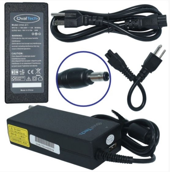 OTAC-E71 Adaptador para Computadora Portatil 16V/3.75AH Marca OvalTech SKU: OTAC-E71