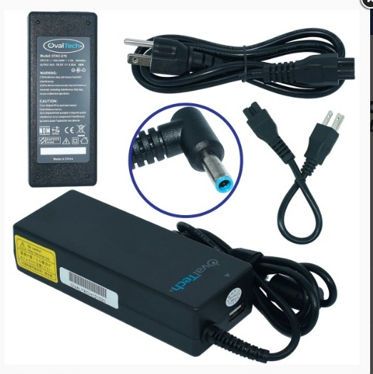 [OTAC-E76] OTAC-E76 Adaptador para Computadora Portatil 19.5V/4.62AH C/Blister + USB Marca OvalTech SKU: OTAC-E76