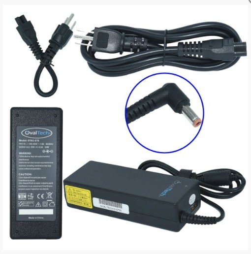 [OTAC-E78] OTAC-E78 Adaptador para Computadora Portatil 20V/4.5AH C/Blister + USB Marca OvalTech SKU: OTAC-E78