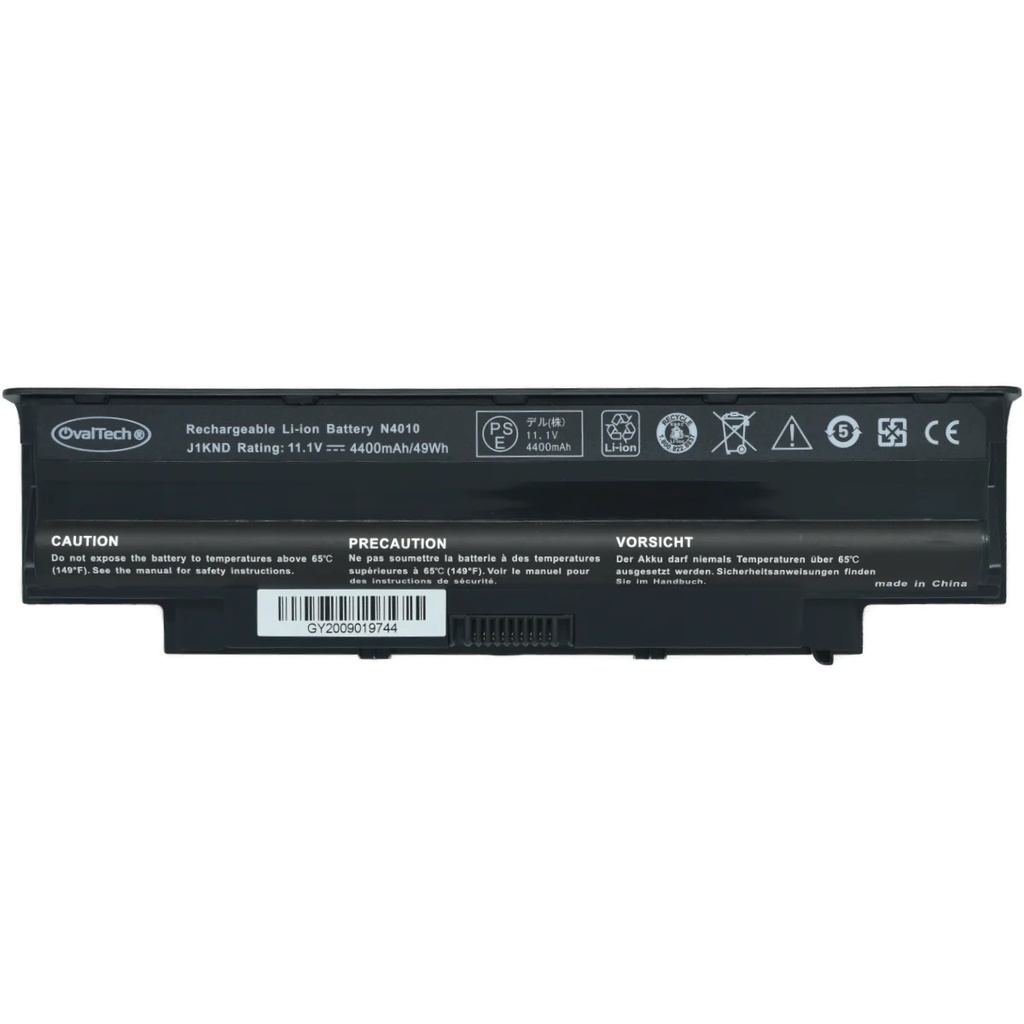 OTD13R Bateria color negro 6 celdas para Dell Inspiron M50, 14R, 13R de 10.8V 4400Mah marca Ovaltech SKU: OTD13R