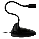 Perfect Choice Micrófono de Lujo con Cuello Flexible, PC-110279, Alámbrico, Negro, SPK-143 SKU: PC-110279