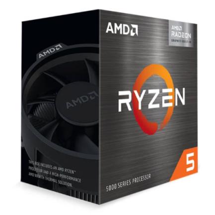 Procesador AMD Ryzen 5 5600G, (5ta. Generación) S-AM4, Con Gráficos Radeon 7, 3.90GHz, Six-Core, 16MB L3 Caché - incluye Disipador Wraith Stealth CP-1235 SKU: 100-100000252BOX
