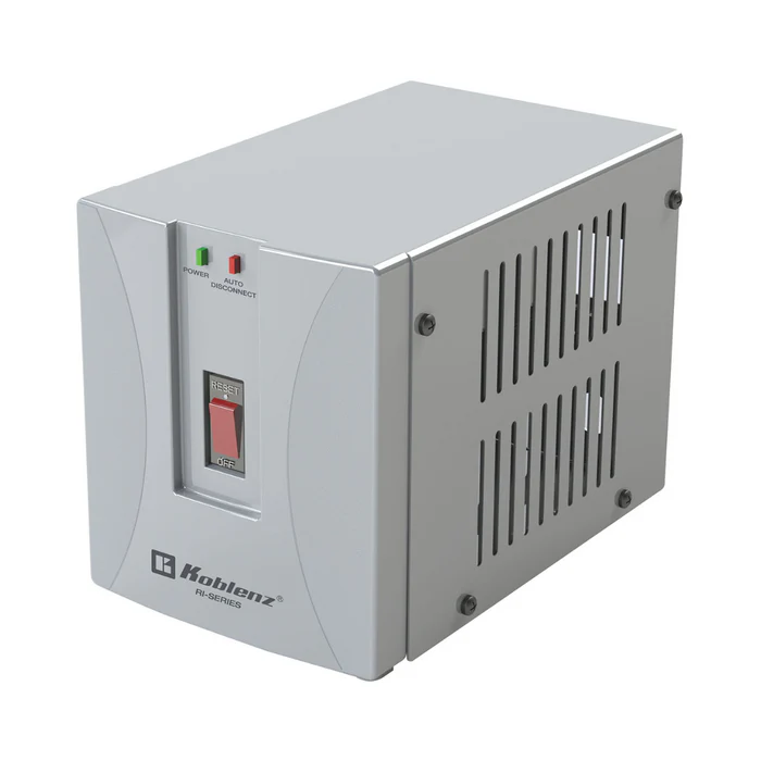 Regulador Koblenz RI-2002 para Refrigerador y Equipos con Motor, 2000 VA / 1500 W con 1 conexión Nema 5-15R RE-180 SKU: 00-1596-00-6