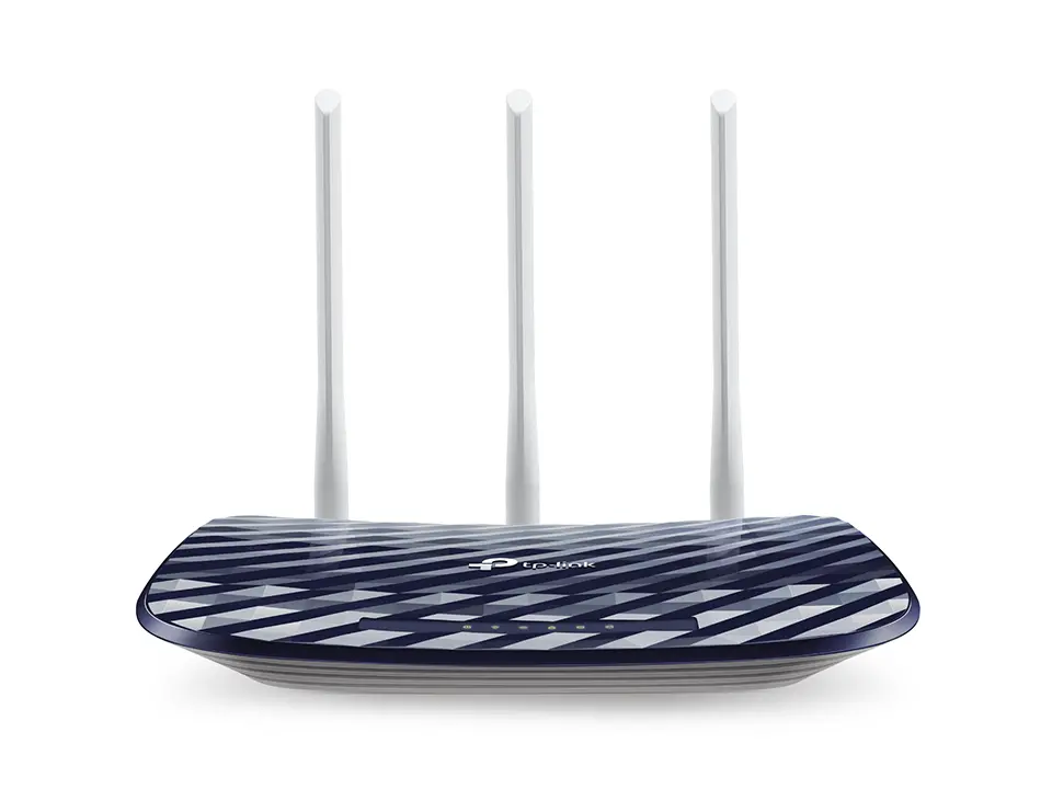Router TP-Link Fast Ethernet de Banda Dual Archer C20 AC750, Inalámbrico, 433Mbit/s, 5x RJ-45, 2.4/5GHz, con 3 Antenas Externas NIC-2145 SKU: ARCHER C20