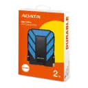 Disco Duro Externo Adata HD710 Pro 2.5'', 2TB, USB 3.0, Negro/Azul, A Prueba de Agua y Golpes - para Mac/PC SKU: AHD710P-2TU31-CBL