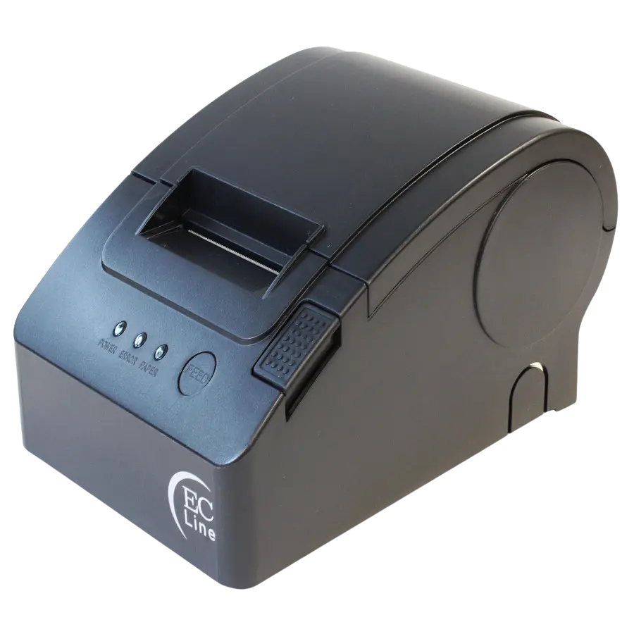[EC-PM-58110-USB] EC Line EC-PM-58110, Impresora de Tickets, Térmica Directa, USB, Cortador Manual, Negro SKU: EC-PM-58110-USB