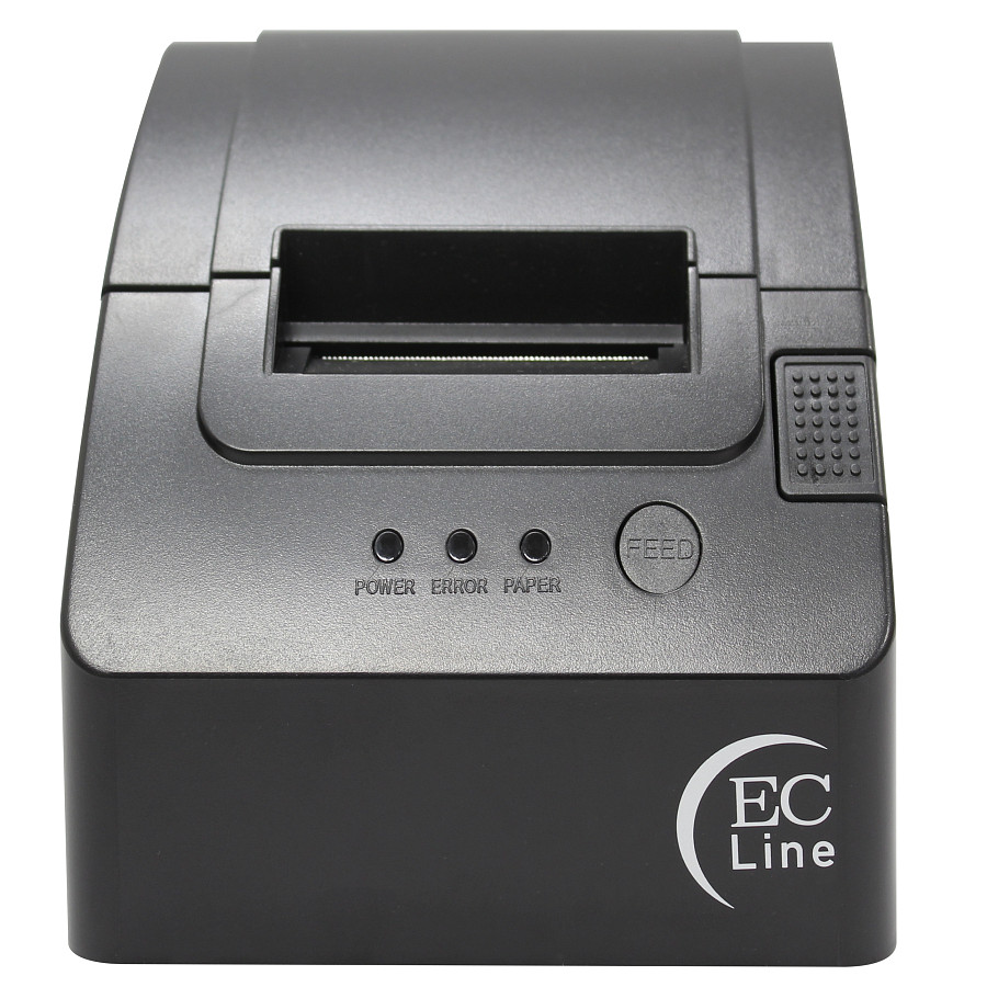 EC Line EC-PM-58110, Impresora de Tickets, Térmica Directa, USB, Cortador Manual, Negro SKU: EC-PM-58110-USB