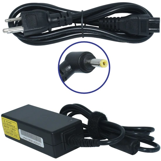 EK-G8 Adaptador de Corriente 40W 20V/2.25A (4.0*1.7) RECTANGULAR Marca EKO SKU: EK-G8