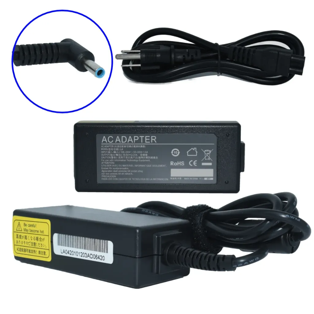 [EK-L4] EK-L4 Adaptador de Corriente 45W 19.5V 2.31A (4.5*3.0) Marca EKO (Similar OTAC-E74) SKU: EK-L4