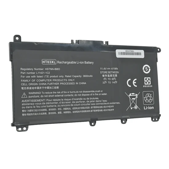 EKHHT03XL Bateria 11.55V 41.9Wh/3630mAh para HP Pavilion 14-CE 14-CF 14-cm 14-CK 14-DF 14-MA 15-DA 15-CS 15-DB 14Q-CS 15-CW 17-by 17-CA HP 240 245 250 255 G7 340 348 G5 HT03XL SKU: EKHHT03XL