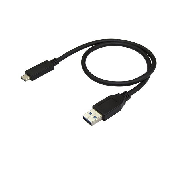 StarTech Cable USB A Macho - USB C Macho, 50cm, Negro SKU: USB31AC50CM TIPO C
