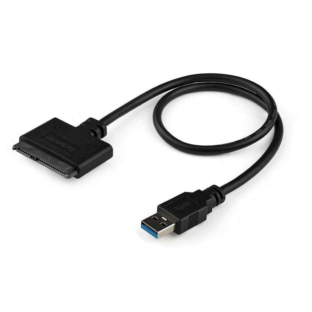 Startech Cable Adaptador USB 3.0 con UASP - SATA III para Disco Duro 2.5'' CB-2007 SKU: USB3S2SAT3CB