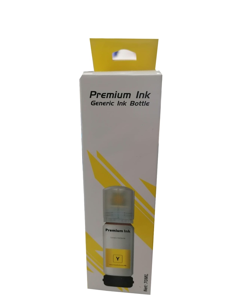 [T5044/T5444COM] Com T5044/T5444 Amarillo Compatible Bote de Tinta Epson  L4150, L4160, L6270, L14150, L6161, L6171, L4260, L6191, L1110, L3210, L3251, L1210, L3250, L3260, L5190, L3150, L3110, L5290, L1250, L5590, L14150 SKU: T5044/T5444COM