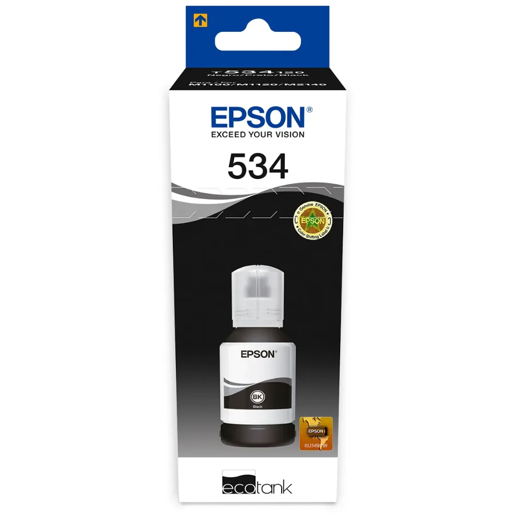 T534120-AL Negro Original Epson M1100, M2120, M2170, M1120, M1180, M3180, M2140, M3170 6,000 Páginas SKU: T534120-AL