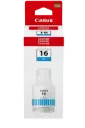 GI-16 Cian Original Bote de Tinta GI16 Canon Maxifi GX6010, GX7010, GX5010 132ml SKU: 4418C001AA
