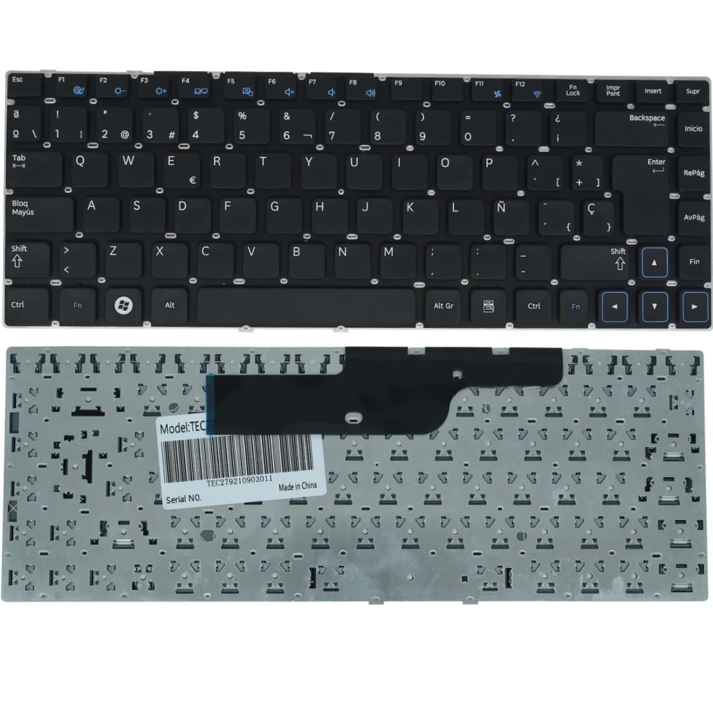 TEC279 Teclado color Negro (SP) para SAMSUNG NP300 DE 14''
