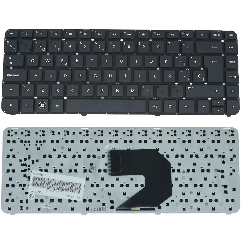 TEC303 Teclado color Negro (SP) para HP PavilionG4-2000 G4-2200 G4-2100 series