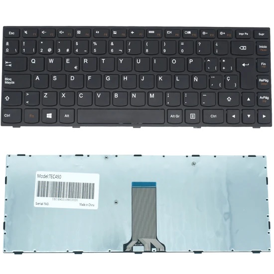 TEC490 Teclado color Negro (SP) para Lenovo B40-70 G40-70