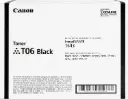T06 Negro Original Toner T-06 Canon imageRUNNER ir 1643i, imageRUNNER ir1643iF 20,500 Pag. SKU: 3526C001AA