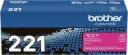 TN221M Magenta Original Cartucho de Toner Brother TN-221M HL-3140CW, 3150CDN, 3170CDW, HL-3180CDW, DCP-9020CDN, MFC-9130CW, 9330CDW, 9340CDW 1,400 Pag. SKU: TN221M