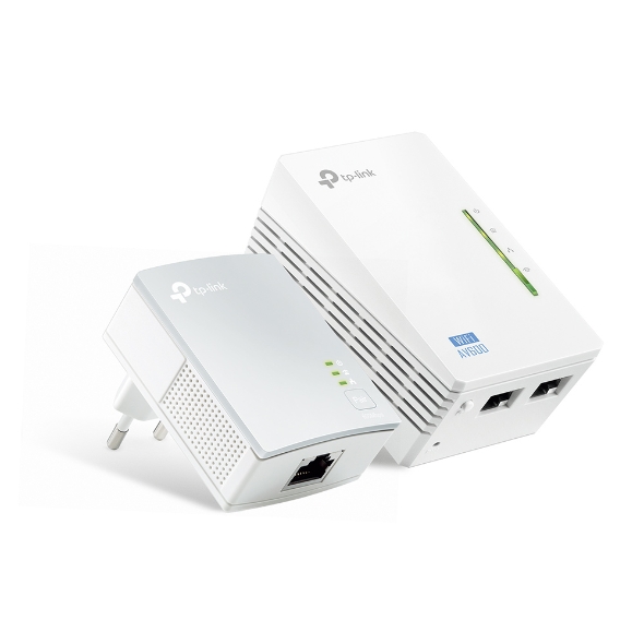 [TL-WPA4220KIT] TP-Link Kit Extensor Powerline AV500 TL-WPA4220KIT, Inalámbrico, 2x RJ-45, 300 Mbit/s - incluye Adaptadores Powerline Ethernet TL-WPA4220/TL-PA4010 SKU: TL-WPA4220KIT