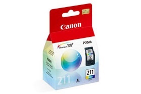 CL-211 Tricolor Original Cartucho de Tinta CL211 Canon Pixma IP2700, 2702, MP230, MP240, MP250, MP260, MP270, MP280, MP480, MP490, MP495, MP499, MX320, MX330, MX340, MX350, MX360, MX410, MX420 250Pag. 9ml SKU: 2976B001