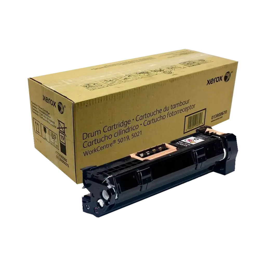 013R00670 Original Drum Xerox WorkCentre 5019, 5021, 5022, 5024 80,000 Páginas SKU: 013R00670
