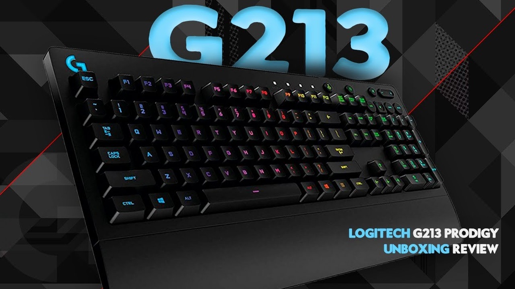 [920-008084] Teclado Gamer Logitech G213 Prodigy LED RGB, Alámbrico, Negro, (Inglés) SKU: 920-008084