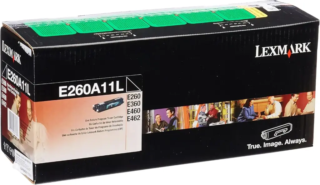E260A11L Original Toner Lexmark  Lexmark E260, E260d, E260dn, E360d, E360dn, E460dn, E460dw 3,500 Páginas SKU: E260A11L