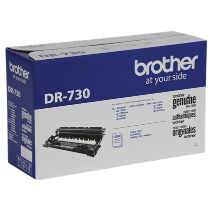 [DR730] DR730 Original Unidad de Imagen Drum Brother DR-730 DCP-L2550DW, HL-L2350DW, HL-L2370DW, HL-L2390DW, HL-L2395DW, MFC-L2710DW, MFC-L2750DW 12,000 Pag. SKU: DR730