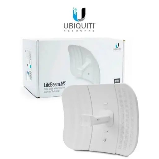 Ubiquiti Networks Antena Direccional LiteBeam M5, 23dBi, 5.1 - 5.8GHz SKU: LBE-M5-23