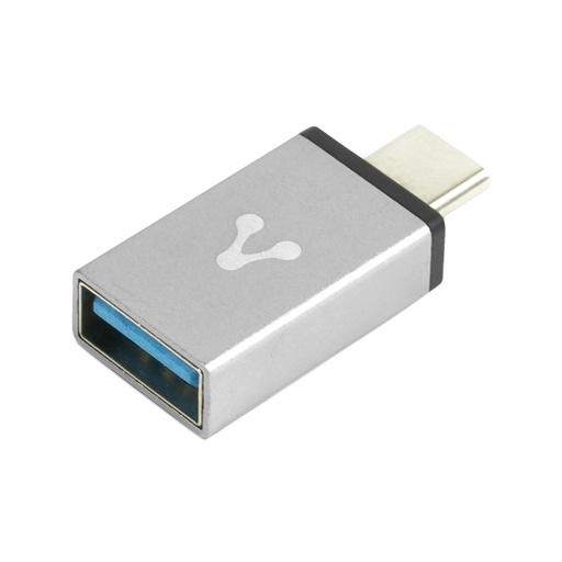[ADP-101] Vorago Adaptador USB-C Macho - USB 3.0 Hembra, Gris SKU: ADP-101 TIPO C