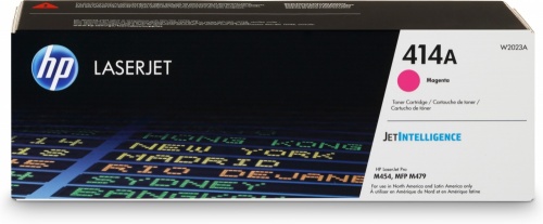 [W2023A] W2023A Magenta Original Toner 414A HP LaserJet Pro Pro M454, MFP M479, HP LJ Ent M455, MFP M480 2,100 Páginas SKU: W2023A