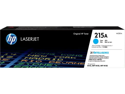 [W2311A] W2311A Cian Original Toner 215A HP LaserJet Pro M155, MFP M182, MFP M183, 850 Páginas SKU: W2311A