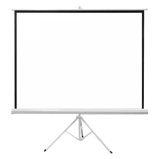 [MST-178] Multimedia Screens Pantalla de Proyección Manual MST-178 100 Pulgadas, Negro/Blanco 100" PANSCR030 1.78Mts x 1.78Mts SKU: MST-178