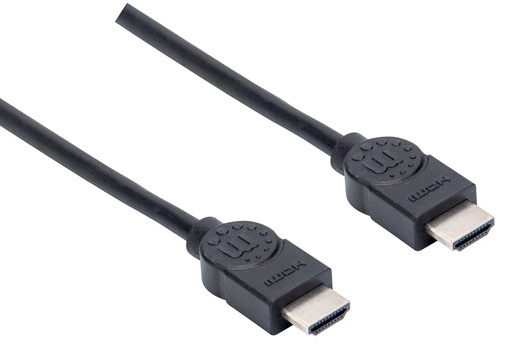 [355308] Manhattan Cable HDMI Macho - HDMI Macho, 4K, 30Hz, 1.5 Metros, Negro CB-1498 SKU: 355308
