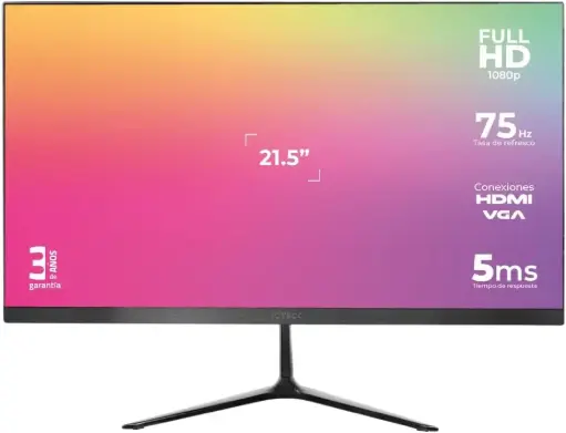 [AC-933858] Monitor Acteck 933858 LED 21.5", SP215 Full HD, 75Hz, HDMI, Negro MNL-2127 SKU: AC-933858