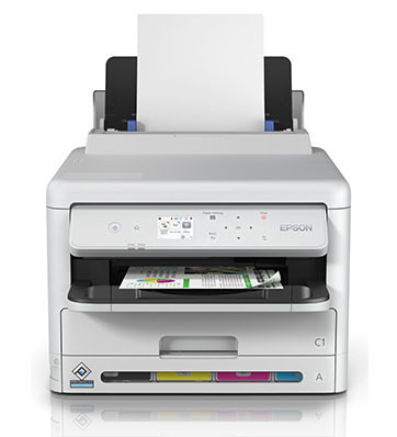 [C11CK25301] Impresora WorkForce Pro WF-C5390, Color, Sistema de Bolsas de Tinta Continua, Usb, Wifi, Ethernet, 25ppm Negro, 25ppm Color Hasta 5,000 Pag. a Color y 10,000 Pag. en Negro SKU: C11CK25301