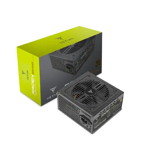 [YFB-55020-01] Fuente de Poder Yeyian Raiden 80 PLUS Bronze, ATX, 120mm, 550W SKU: YFB-55020-01