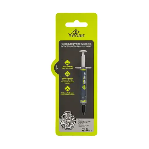 [YCT-PHTC-01] Yeyian Pasta Térmica YCT-PHTC-01, 2 Gramos
SKU: YCT-PHTC-01