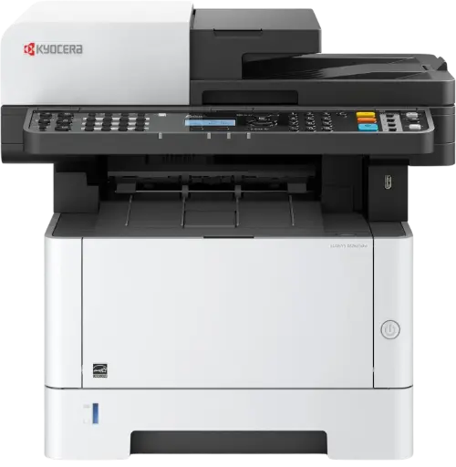 [1102S22US0] Multifuncional Kyocera ECOSYS M2635dw, Blanco y Negro, Láser, Inalámbrico, Impresora, Copiadora, Escáner, Fax, Wifi  SKU: 1102S22US0 Cama plana oficio Impresion a doble cara