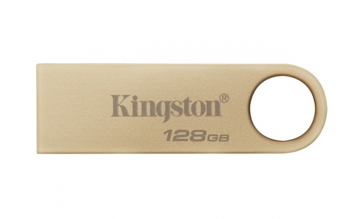 [DTSE9G3/128GB] Memoria USB Kingston DataTraveler SE9 G3, 128GB, USB 3.2, Lectura 220MB/s, Dorado SKU: DTSE9G3/128GB
