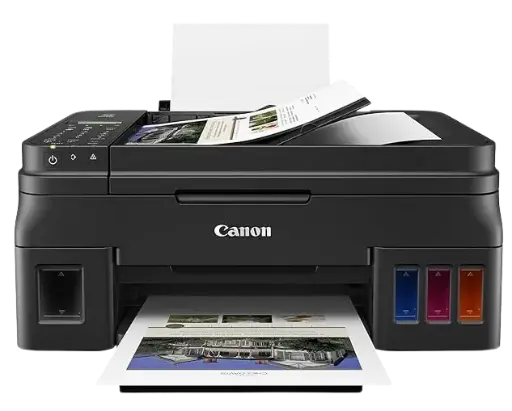 [5290B004AA] Multifuncional Canon PIXMA G4110 Color, Sistema de Tinta Continua Impresora Copiadora Fax SKU: 5290B004AA