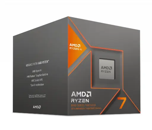 [100-100001236BOX] Procesador AMD Ryzen 7 8700G con Gráficos Radeon 780M, S-AM5, 4.20GHz, 8-Core, 16MB L3 Cache, con Disipador Wraith Spire SKU: 100-100001236BOX
