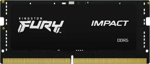 [KF548S38IB-8] Memoria Ram Fury Impact 4800MHz, 8GB, CL38, Non-ECC, SO-DIMM 1.1V DDR5 262-pin XMP SKU: KF548S38IB-8