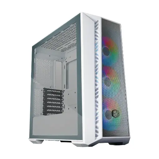 [MB520-WGNN-S00] Gabinete Cooler Master MasterBox 520 ARGB con Ventana, Midi-Tower, ATX/EATX/Micro ATX/Mini-ITX, USB 3.2, sin Fuente, 3 Ventiladores ARGB Instalados, Blanco SKU: MB520-WGNN-S00