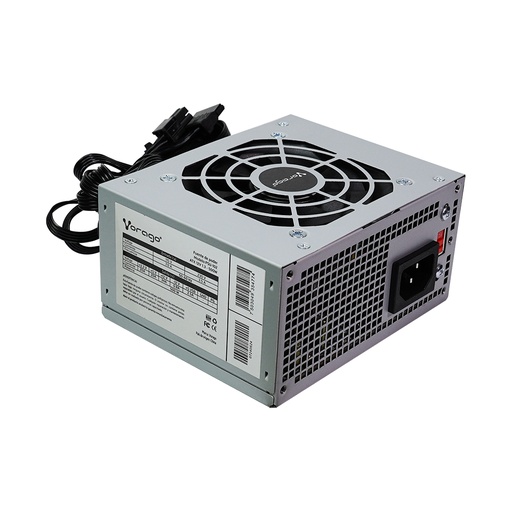 [PSU-102] Fuente de Poder Vorago Slim Sfx 500, 24-pin ATX, 120mm, 500W 2 x Sata, cable 1.20MTS SKU: PSU-102